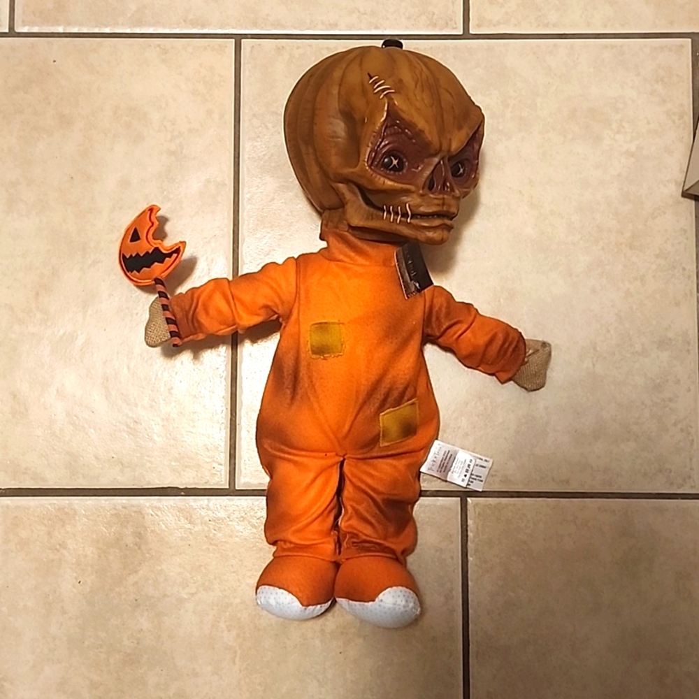 Sam Unmasked Trick r Treat Plush Doll - Picture 2 of 6